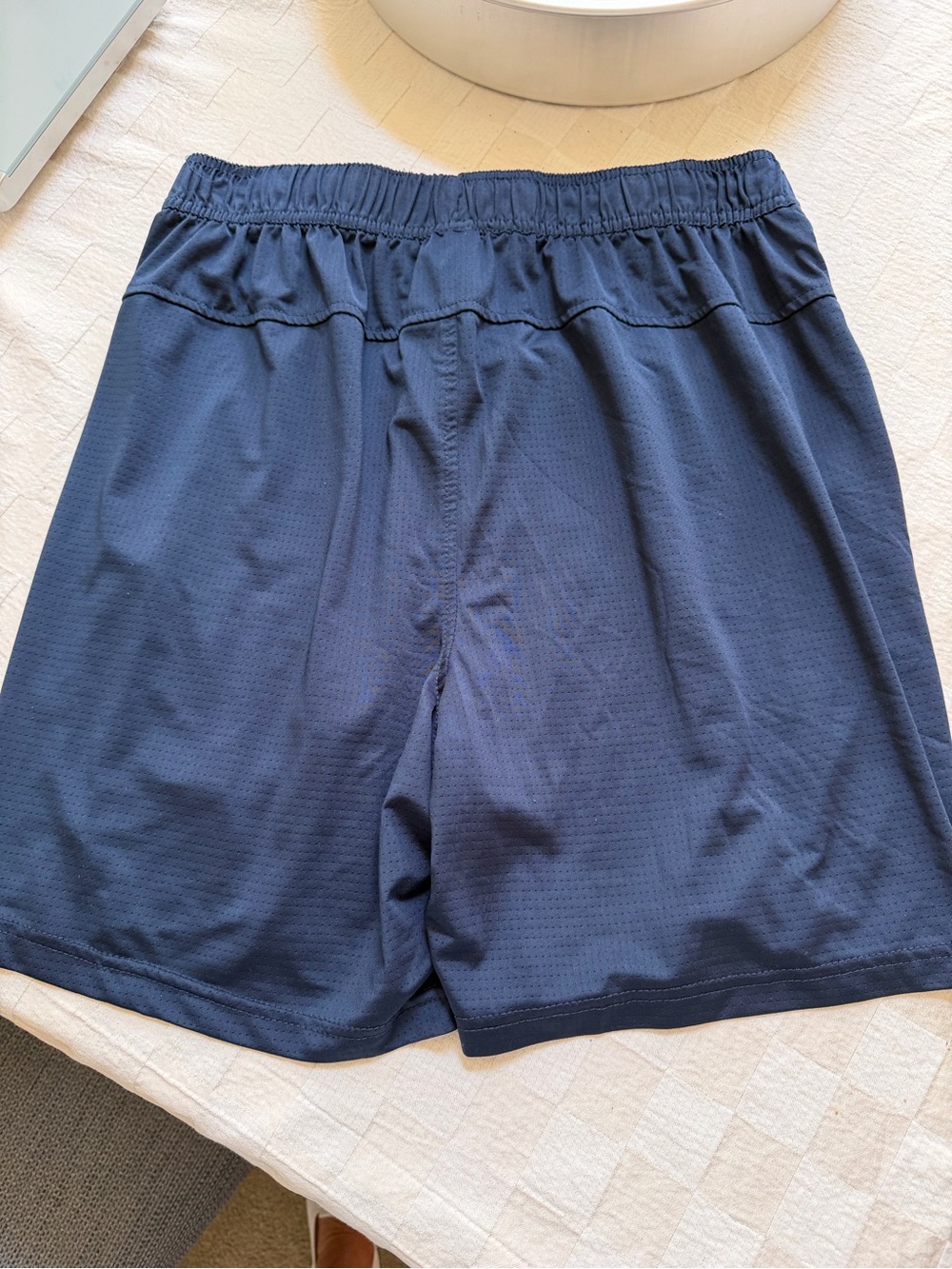 Men's Navy Athletic Performance Shorts